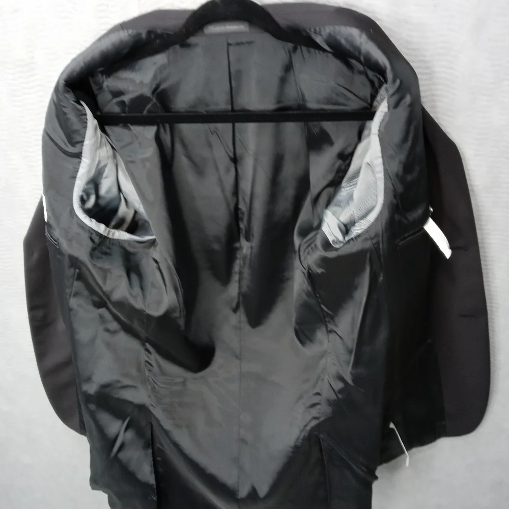 Calvin Klein men's two button jacket blazer black - Picture 5 of 7